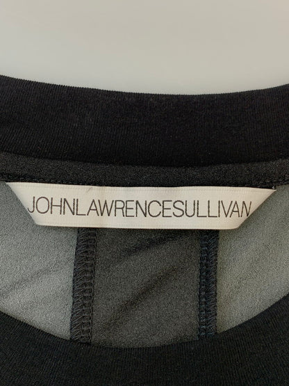 【中古品】【メンズ】 JOHN LAWRENCE SULLIVAN ジョン ローレンス サリバン SEE-THROUGH PRINT TEE シースルー プリント ティー 5B005-0321-31 メンズ トップス 半袖 140-260703-hu-38-min サイズ：M カラー：ブラック 万代Net店