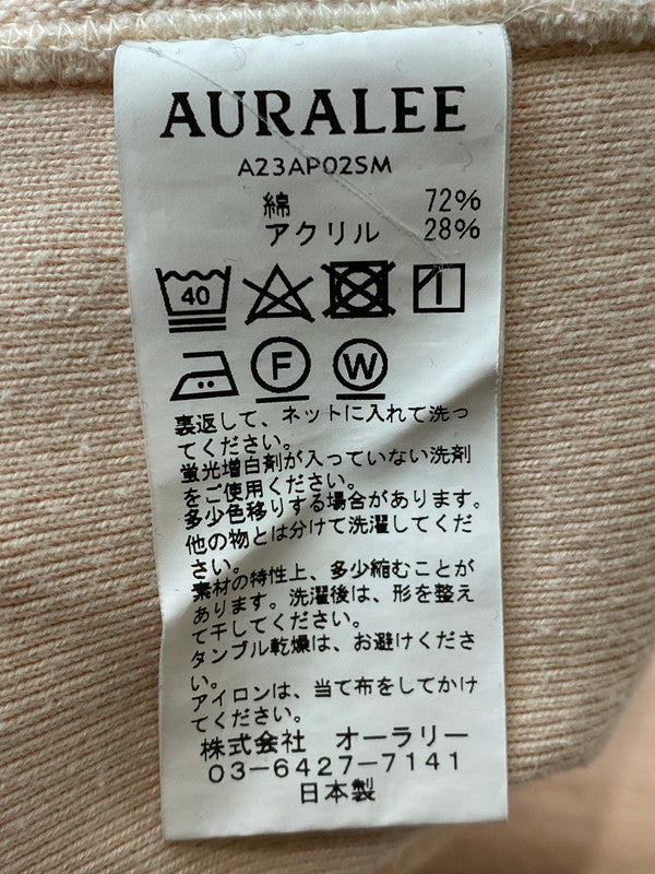 【中古品】【メンズ】 AURALEE オーラリー SUPER MILLED SWEAT A23AP025M スーパー ミルド スウェット トップス 140-260222-SH-03-min サイズ：5 万代Net店