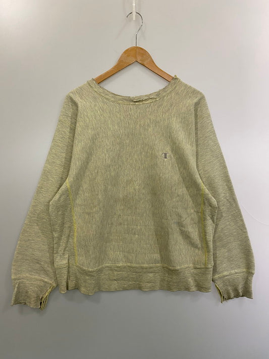 【現状渡し品】【メンズ】 Champion チャンピオン 80’s REVERSE WEAVE SWEATSHIRT 銀目 リバースウィーブ スウェットシャツ ヴィンテージ トレーナー トップス 146-260222-SH-12-min サイズ：L 万代Net店