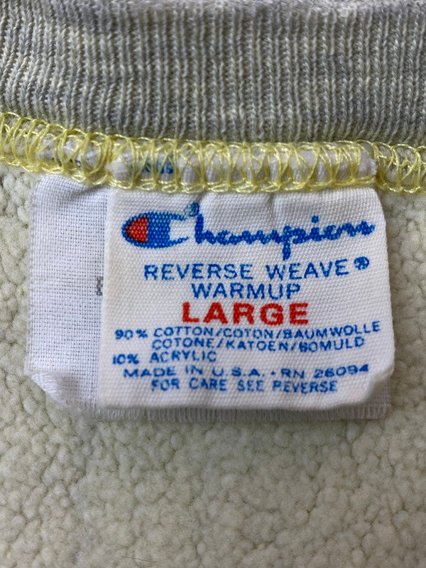 【現状渡し品】【メンズ】 Champion チャンピオン 80’s REVERSE WEAVE SWEATSHIRT 銀目 リバースウィーブ スウェットシャツ ヴィンテージ トレーナー トップス 146-260222-SH-12-min サイズ：L 万代Net店