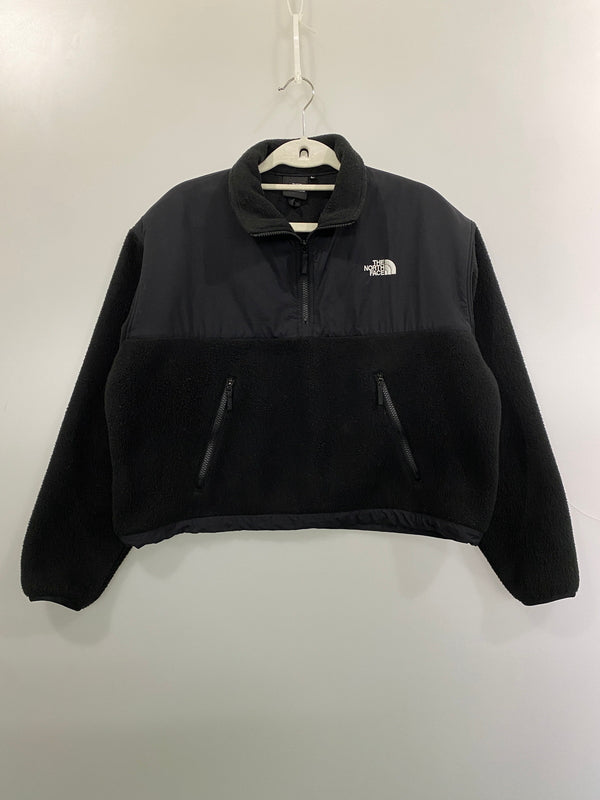 【中古品】【レディース】 THE NORTH FACE ザ ノースフェイス PULLOVER DENALI JACKET プルオーバー デナリ ジャケット NAW72332 アウター 169-260912-hu-49-min サイズ：L カラー：ブラック 万代Net店
