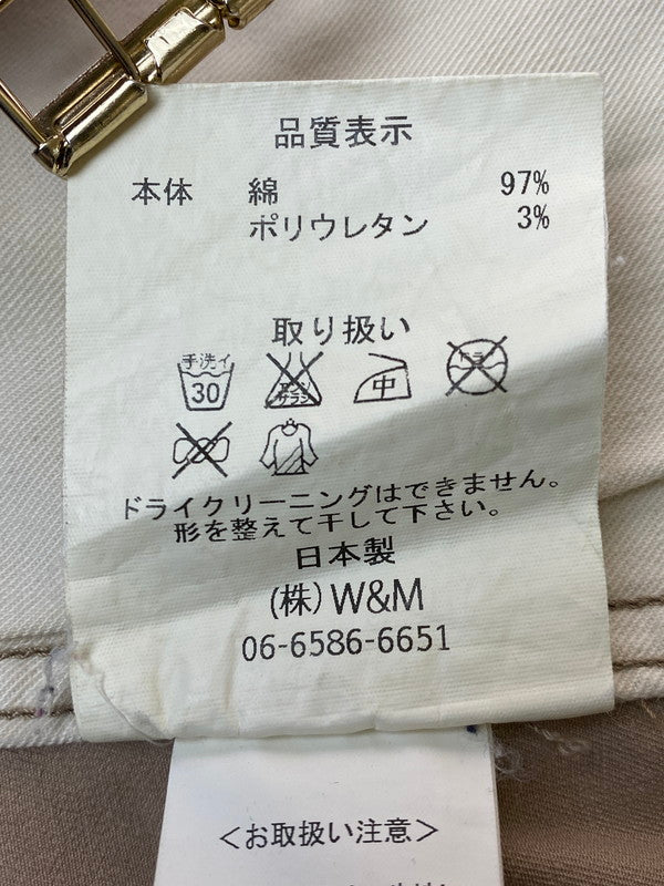【中古品】【メンズ】 VOAAOV ヴォアーブ COTTON PANTS VOP-006 151-260222-SH-17-min サイズ：1 カラー：ベージュ 万代Net店