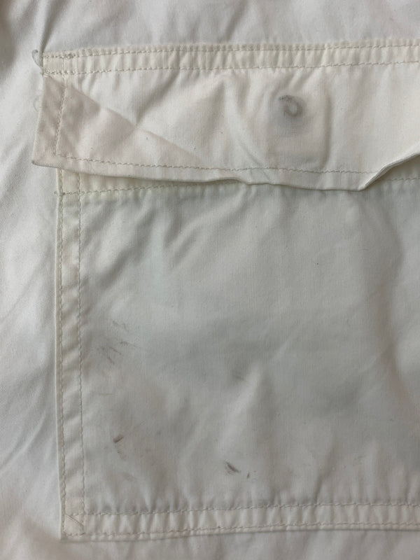 【中古品】【メンズ】 U.S.ARMY アメリカ陸軍 90's SNOW CAMO PANTS 90年代 スノーカモパンツ ボトムス 157-260706-yn-01-min サイズ：MEDIUM-SHORT カラー：ホワイト 万代Net店