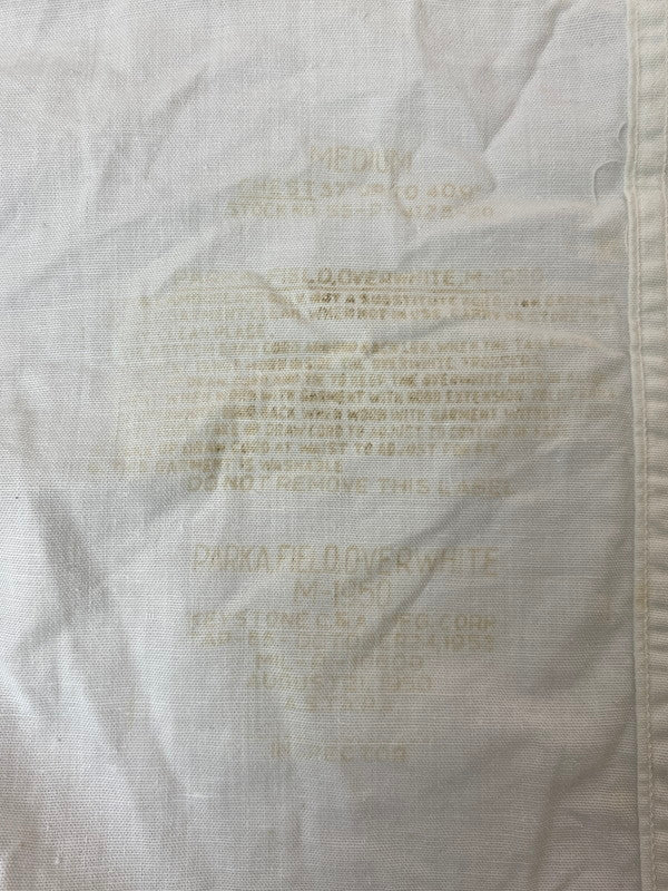 【中古品】【メンズ】 U.S.RMY ユーエスアーミー 50’s SNOWPARKA 50年代 スノーパーカー ヴィンテージ アウター 146-260222-SH-15-min サイズ：M カラー：ホワイト 万代Net店