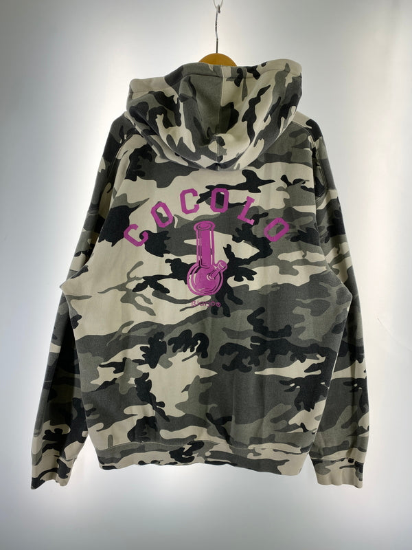 【現状渡し品】【メンズ】 COCOLO BLAND ココロブランド CAMO HOODIE プルオーバーパーカー 142-260711-AS-43-min サイズ：L カラー：カモフラージュ 万代Net店