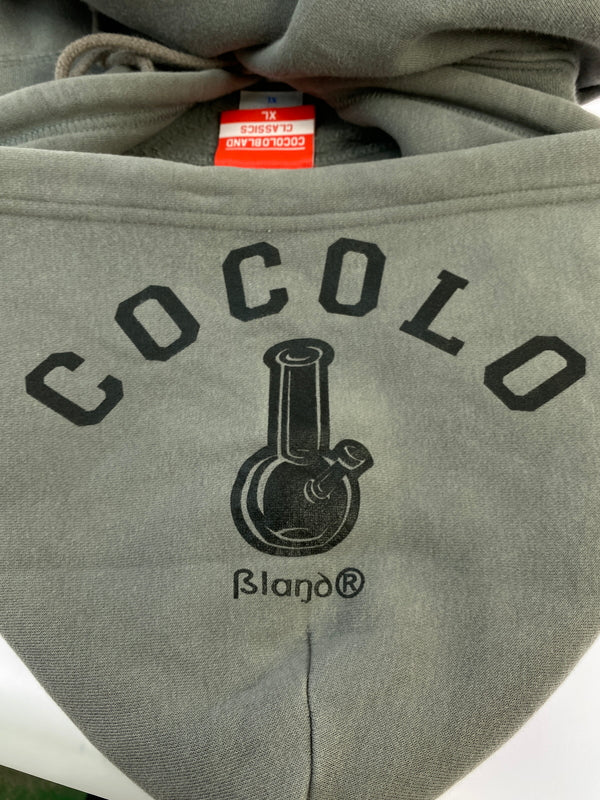 【現状渡し品】【メンズ】 COCOLO BLAND ココロブランド LOGO HOODIE プルオーバーパーカー 142-260711-AS-45-min サイズ：XL カラー：グレー 万代Net店