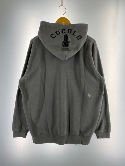 【現状渡し品】【メンズ】 COCOLO BLAND ココロブランド LOGO HOODIE プルオーバーパーカー 142-260711-AS-45-min サイズ：XL カラー：グレー 万代Net店