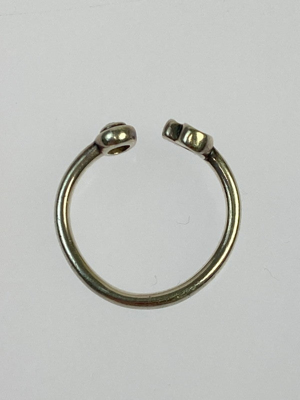 【現状渡し品】【レディース】 ダイヤ1P ラビングハート ワイヤー リング 182-260307-SH-17-min 8号 万代Net店