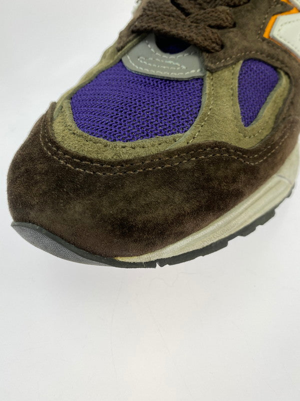 【中古品】【メンズ】 NEW BALANCE ニューバランス M990BR2 靴 シューズ スニーカー 162-260223-AS-2-min サイズ：26cm カラー：ブラウン/パープル/オレンジ 万代Net店