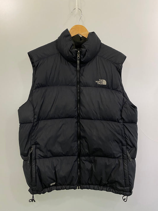 【中古品】【メンズ】 THE NORTH FACE ザ・ノースフェイス 00's NUPTSE DOWN VEST ヌプシ ダウン ベスト アウター 144-260222-SH-08-min サイズ：XL カラー：ネイビー 万代Net店
