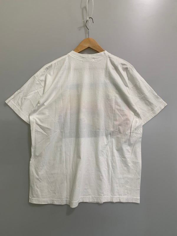 【中古品】【メンズ】 NO PROBLEM ノープロブレム SALVADOR DALI TEE 半袖Tシャツ ショートスリーブ 146-260225-AS-19-min サイズ：XL カラー：ホワイト 万代Net店