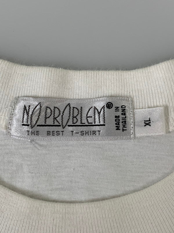 【中古品】【メンズ】 NO PROBLEM ノープロブレム SALVADOR DALI TEE 半袖Tシャツ ショートスリーブ 146-260225-AS-19-min サイズ：XL カラー：ホワイト 万代Net店