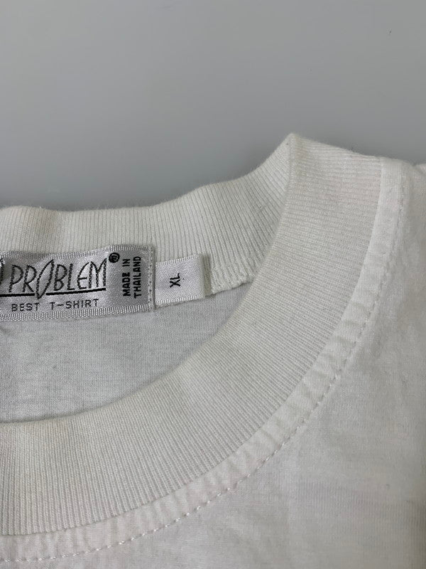 【中古品】【メンズ】 NO PROBLEM ノープロブレム SALVADOR DALI TEE 半袖Tシャツ ショートスリーブ 146-260225-AS-19-min サイズ：XL カラー：ホワイト 万代Net店