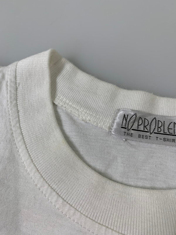【中古品】【メンズ】 NO PROBLEM ノープロブレム SALVADOR DALI TEE 半袖Tシャツ ショートスリーブ 146-260225-AS-19-min サイズ：XL カラー：ホワイト 万代Net店