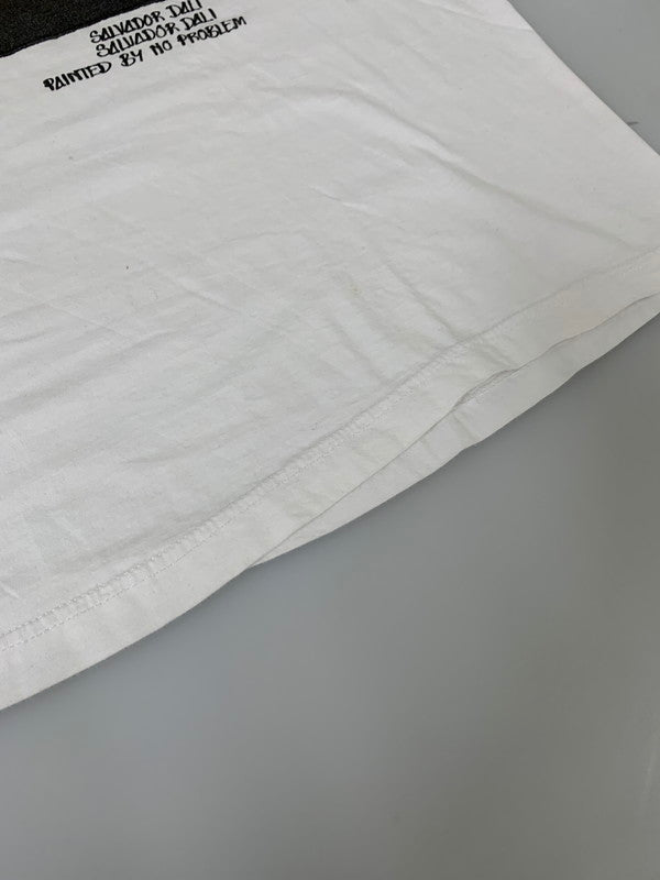 【中古品】【メンズ】 NO PROBLEM ノープロブレム SALVADOR DALI TEE 半袖Tシャツ ショートスリーブ 146-260225-AS-19-min サイズ：XL カラー：ホワイト 万代Net店