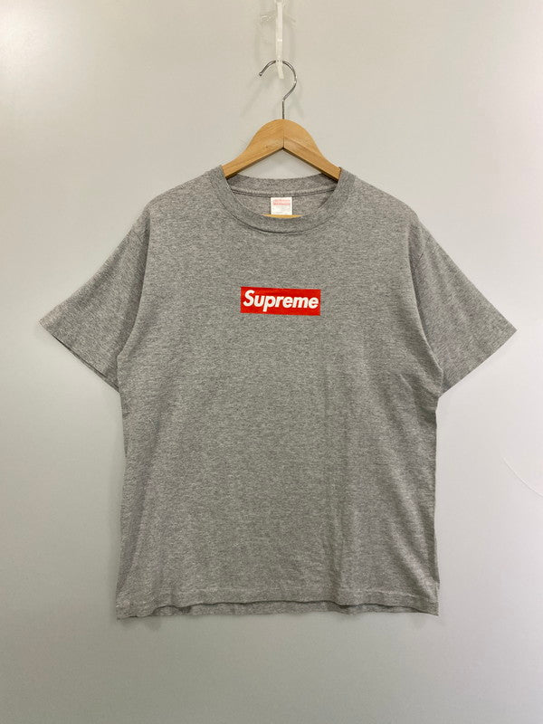 【中古品】【メンズ】 Supreme シュプリーム 00S BOX LOGO TEE 半袖Tシャツ ショートスリーブ 149-260225-AS-39-min サイズ：M カラー：グレー 万代Net店