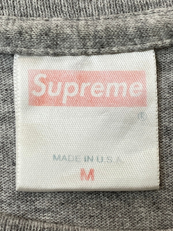 【中古品】【メンズ】 Supreme シュプリーム 00S BOX LOGO TEE 半袖Tシャツ ショートスリーブ 149-260225-AS-39-min サイズ：M カラー：グレー 万代Net店