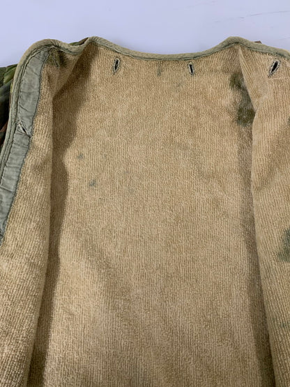 【現状渡し品】【メンズ】 U.S.ARMY ユーエスアーミー 50S M-51 WOOLPILE LINER ウールパイルライナー ヴィンテージ 146-260225-AS-11-min サイズ：下記参照 カラー：カモフラージュ 万代Net店
