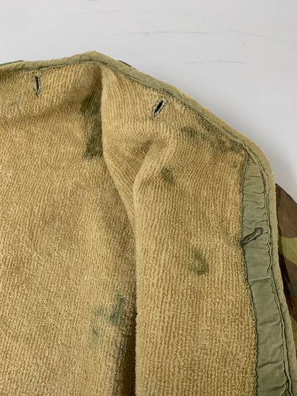 【現状渡し品】【メンズ】 U.S.ARMY ユーエスアーミー 50S M-51 WOOLPILE LINER ウールパイルライナー ヴィンテージ 146-260225-AS-11-min サイズ：下記参照 カラー：カモフラージュ 万代Net店