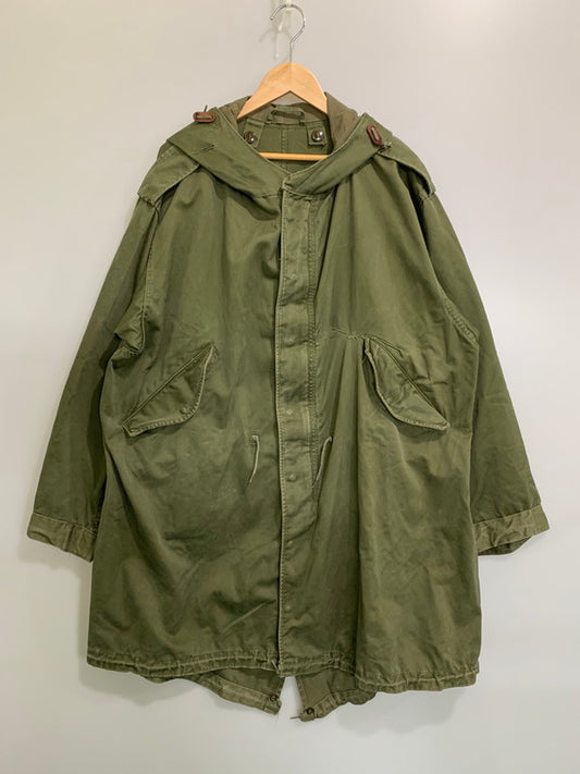 【現状渡し品】【メンズ】 U.S.ARMY ユーエスアーミー 50S M-51 FISHTAIL PARKA フィッシュテイルパーカー アウター 146-260225-AS-1-min サイズ：M カラー：カーキ 万代Net店