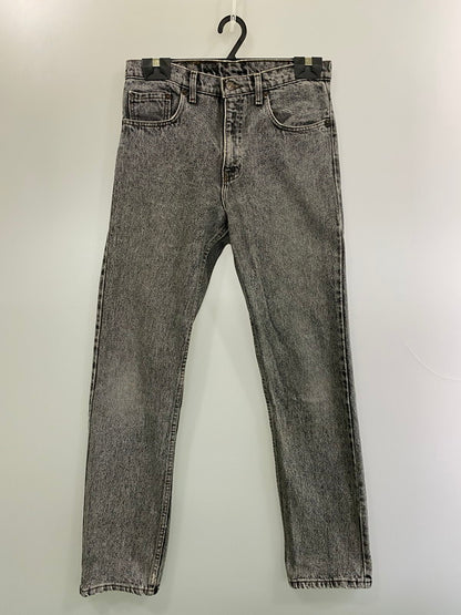 【中古品】【メンズ】 Levi's リーバイス 505-4861 90S CHEMICAL ACID BLACK DENIM PANT デニムパンツ ボトムス 157-260225-AS-25-min サイズ：W31L32 カラー：ブラック 万代Net店