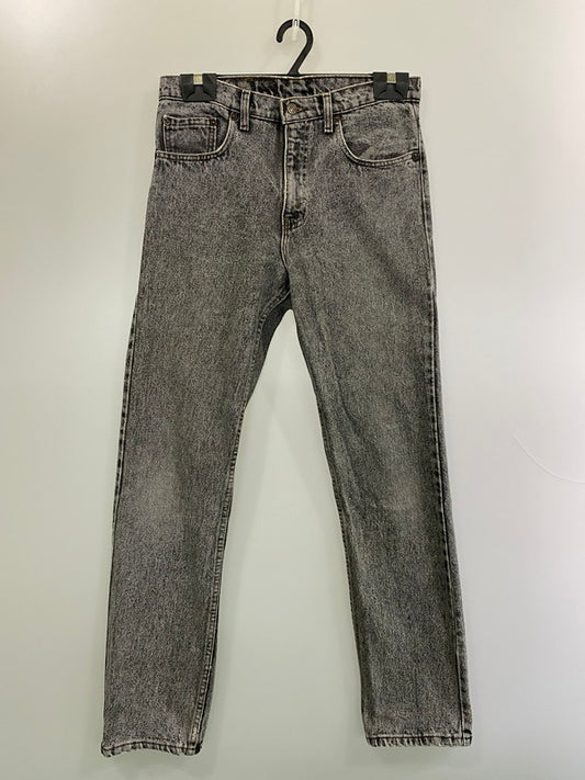 【中古品】【メンズ】 Levi's リーバイス 505-4861 90S CHEMICAL ACID BLACK DENIM PANT デニムパンツ ボトムス 157-260225-AS-25-min サイズ：W31L32 カラー：ブラック 万代Net店