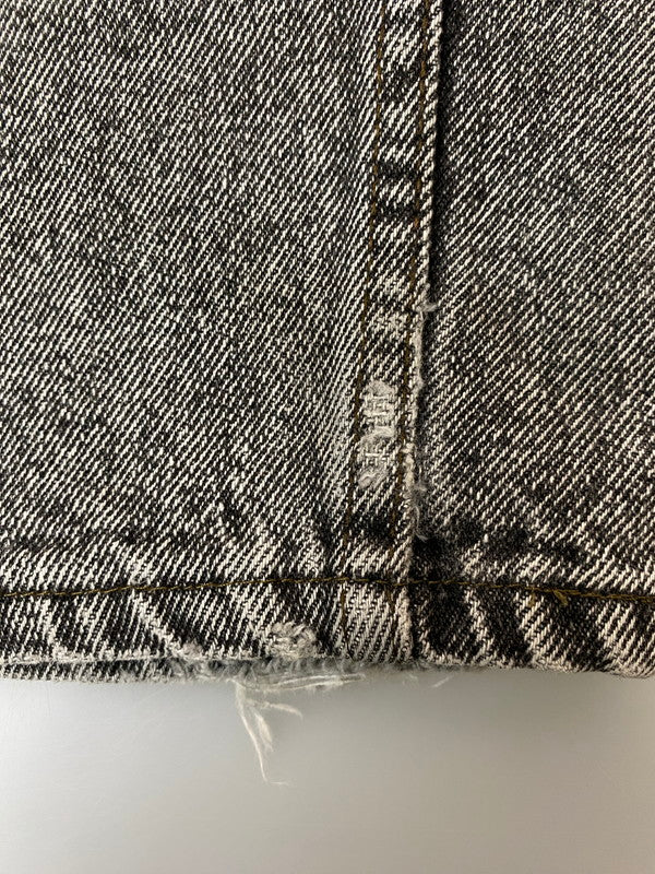 【中古品】【メンズ】 Levi's リーバイス 505-4861 90S CHEMICAL ACID BLACK DENIM PANT デニムパンツ ボトムス 157-260225-AS-25-min サイズ：W31L32 カラー：ブラック 万代Net店
