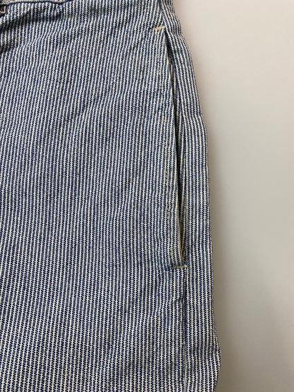 【中古品】【メンズ】 RRL ダブルアールエル HICKORY STRIPE PANTS ヒッコリーストライプパンツ ボトムス 156-260225-AS-23-min サイズ：28/32 カラー：ネイビー/ホワイト 万代Net店