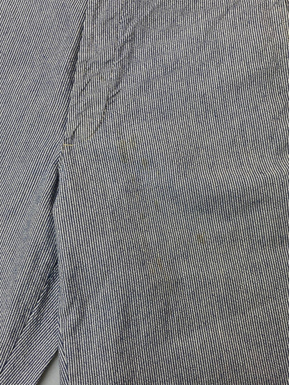 【中古品】【メンズ】 RRL ダブルアールエル HICKORY STRIPE PANTS ヒッコリーストライプパンツ ボトムス 156-260225-AS-23-min サイズ：28/32 カラー：ネイビー/ホワイト 万代Net店
