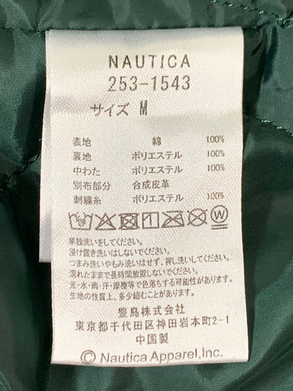 【中古品】【メンズ】 NAUTICA ノーティカ 253-1543 中綿クラッシュド ダックブルゾン アウター 147-260225-AS-2-min サイズ：M カラー：ブルーグレー/ブラウン 万代Net店