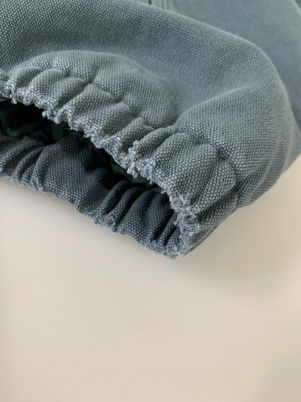 【中古品】【メンズ】 NAUTICA ノーティカ 253-1543 中綿クラッシュド ダックブルゾン アウター 147-260225-AS-2-min サイズ：M カラー：ブルーグレー/ブラウン 万代Net店