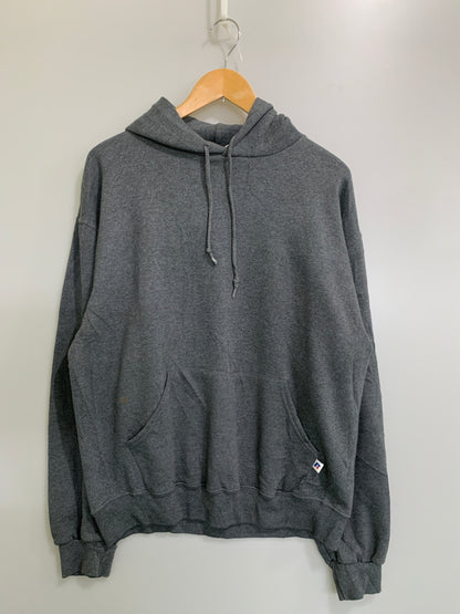【中古品】【メンズ】 RUSSEL ラッセル 90S LS HOODED プルオーバーパーカー ヴィンテージ 146-260718-AS-11-min サイズ：M カラー：グレー 万代Net店