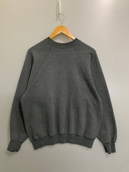 【中古品】【メンズ】 HANES ヘインズ 90S 赤タグ USA製 SWEAT SHIRT スウェット トレーナー 146-260714-ta-37-min サイズ：L カラー：グレー 万代Net店