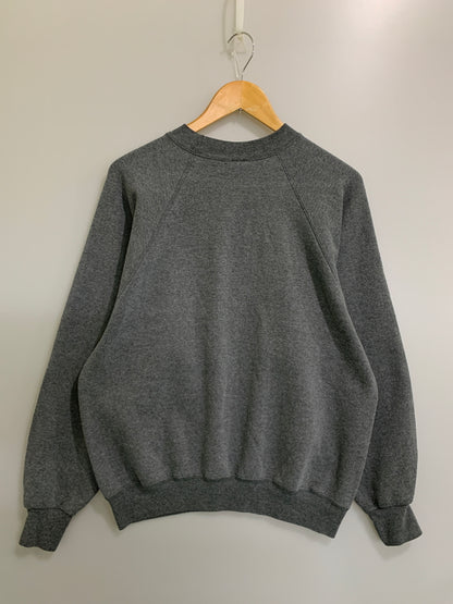 【中古品】【メンズ】 HANES ヘインズ 90S 赤タグ USA製 SWEAT SHIRT スウェット トレーナー 146-260714-ta-37-min サイズ：L カラー：グレー 万代Net店