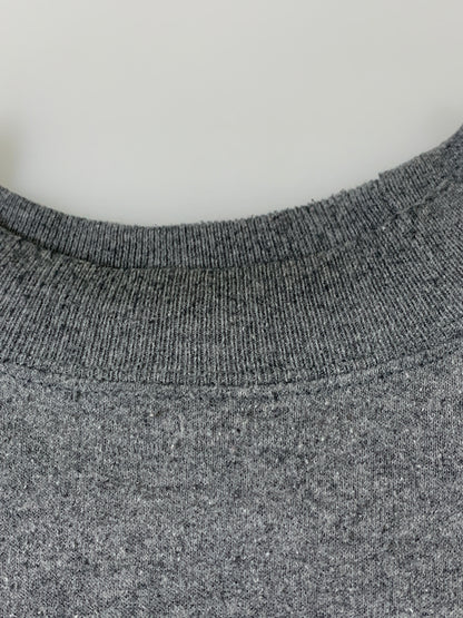 【中古品】【メンズ】 HANES ヘインズ 90S 赤タグ USA製 SWEAT SHIRT スウェット トレーナー 146-260714-ta-37-min サイズ：L カラー：グレー 万代Net店
