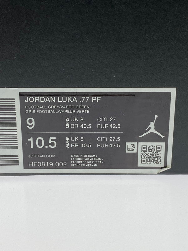 【未使用品】【メンズ】 NIKE ナイキ HF0819-002 JORDAN LUKA .77 靴 シューズ スニーカー 160-260225-AS-44-min サイズ：27cm カラー：FOOTBALL GREY/VAPOR GREEN 万代Net店