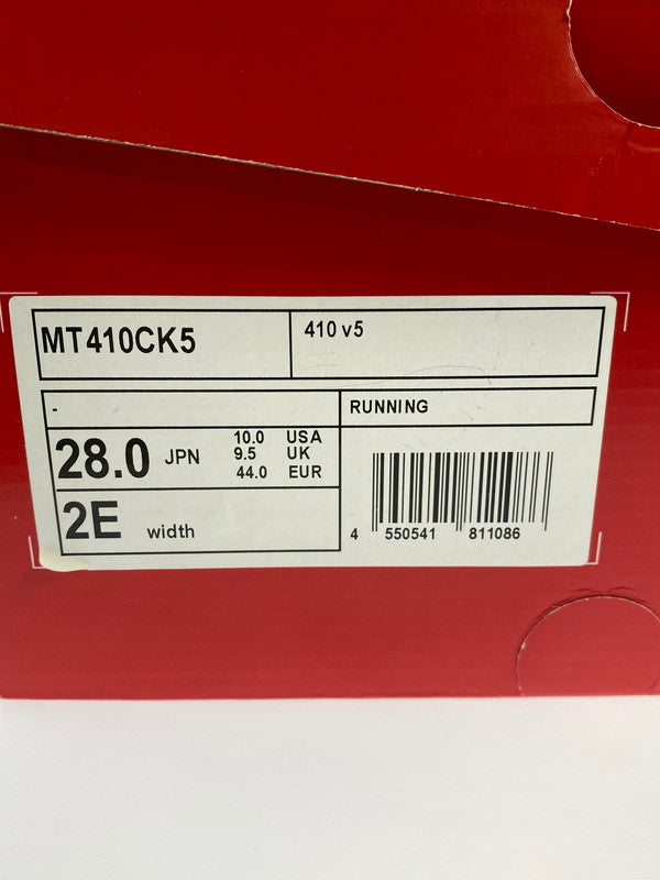 【未使用品】【メンズ】 NEW BALANCE ニューバランス MT410CK5 ローカットスニーカー 靴 シューズ 162-260225-AS-52-min サイズ：28cm カラー：ブラック/ネイビー 万代Net店