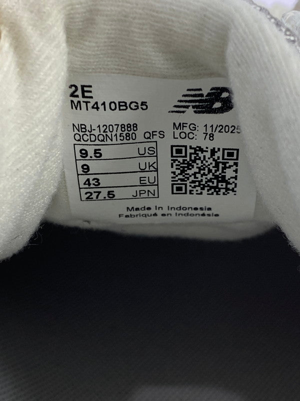 【未使用品】【メンズ】 NEW BALANCE ニューバランス MT410BG5 ローカットスニーカー 靴 シューズ 162-260225-AS-51-min サイズ：27.5cm カラー：グレー 万代Net店