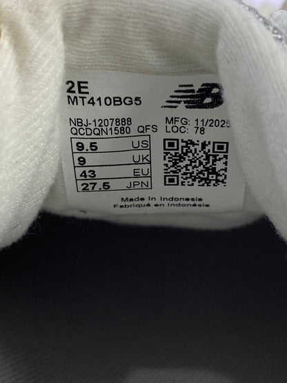 【未使用品】【メンズ】 NEW BALANCE ニューバランス MT410BG5 ローカットスニーカー 靴 シューズ 162-260225-AS-51-min サイズ：27.5cm カラー：グレー 万代Net店