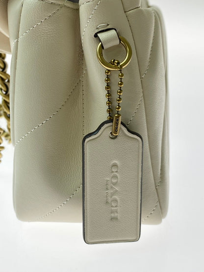 【中古品】【レディース】 COACH コーチ タビー 26 ショルダーバッグ レディース カバン キルティング 180-260220-em-41-min カラー：アイボリー 万代Net店