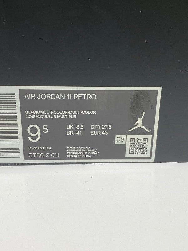 【中古品】【メンズ】 NIKE ナイキ CT8012-011 AIR JORDAN 11 靴 シューズ スニーカー 160-260225-AS-46-min サイズ：27.5cm カラー：BLACK/MULTI-COLOR-MULTI-COLOR 万代Net店