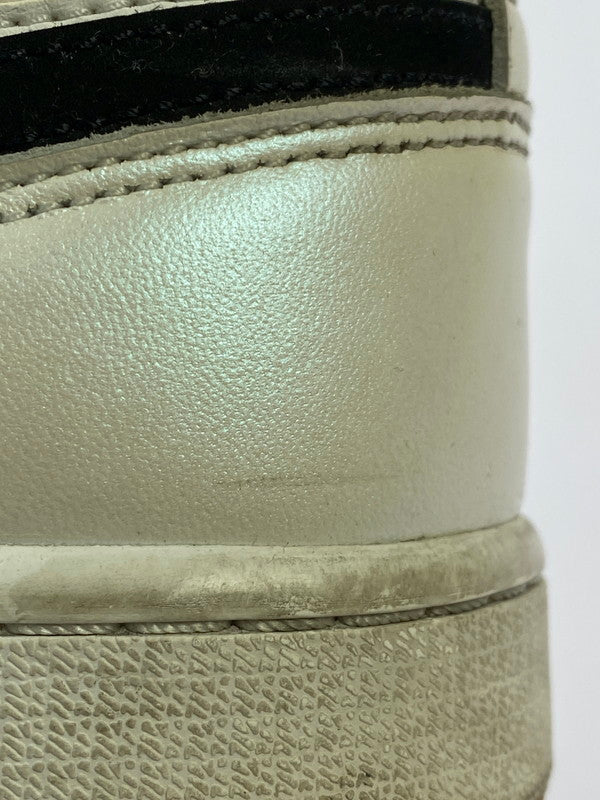【中古品】【メンズ】 NIKE ナイキ DH6933-100 AIR JORDAN 1 MID 靴 シューズ スニーカー 160-260301-AS-7-min サイズ：27cm カラー：ブラック/ホワイト 万代Net店