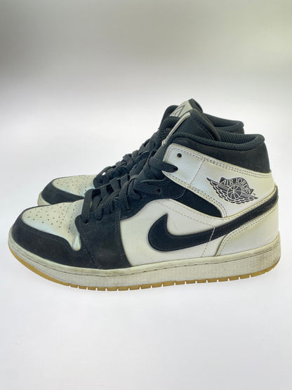 【中古品】【メンズ】 NIKE ナイキ DH6933-100 AIR JORDAN 1 MID 靴 シューズ スニーカー 160-260301-AS-7-min サイズ：27cm カラー：ブラック/ホワイト 万代Net店
