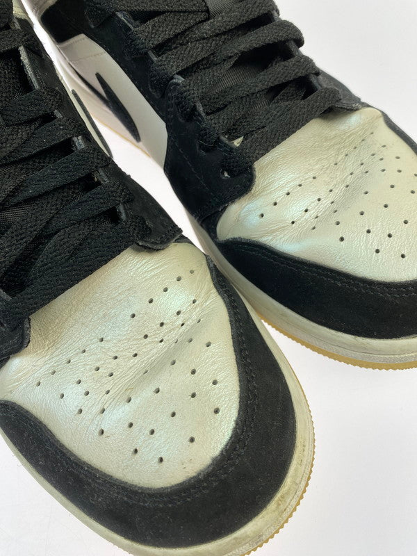 【中古品】【メンズ】 NIKE ナイキ DH6933-100 AIR JORDAN 1 MID 靴 シューズ スニーカー 160-260301-AS-7-min サイズ：27cm カラー：ブラック/ホワイト 万代Net店