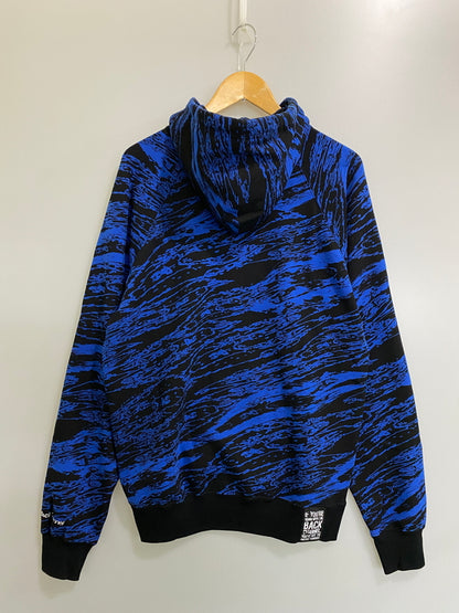 【中古品】【メンズ】 BACKCHANNEL バックチャンネル GHOSTLION CAMO FULL ZIP PARKA ゴーストライオン カモ フルジップ パーカー メンズ トップス 142-260630-hu-15-min サイズ：L カラー：ブルー/ブラック 万代Net店