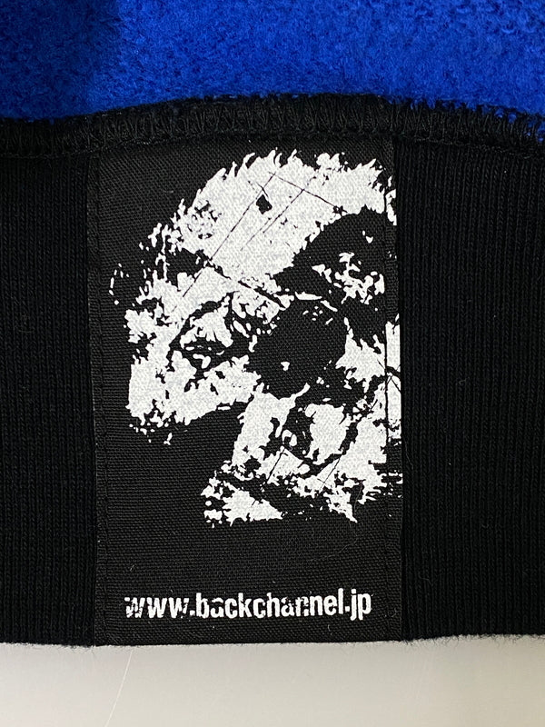 【中古品】【メンズ】 BACKCHANNEL バックチャンネル GHOSTLION CAMO FULL ZIP PARKA ゴーストライオン カモ フルジップ パーカー メンズ トップス 142-260630-hu-15-min サイズ：L カラー：ブルー/ブラック 万代Net店