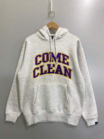 【中古品】【メンズ】 APPLEBUM アップルバム COME CLEAN SWEAT PARKA カムクリーン スウェット パーカー 2320404 メンズ パーカー フーディ 142-260630-hu-14-min サイズ：L カラー：ライトグレー 万代Net店