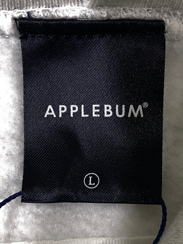 【中古品】【メンズ】 APPLEBUM アップルバム COME CLEAN SWEAT PARKA カムクリーン スウェット パーカー 2320404 メンズ パーカー フーディ 142-260630-hu-14-min サイズ：L カラー：ライトグレー 万代Net店