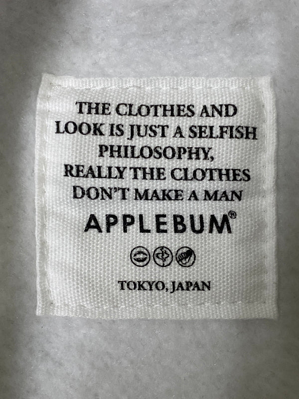【中古品】【メンズ】 APPLEBUM アップルバム COME CLEAN SWEAT PARKA カムクリーン スウェット パーカー 2320404 メンズ パーカー フーディ 142-260630-hu-14-min サイズ：L カラー：ライトグレー 万代Net店
