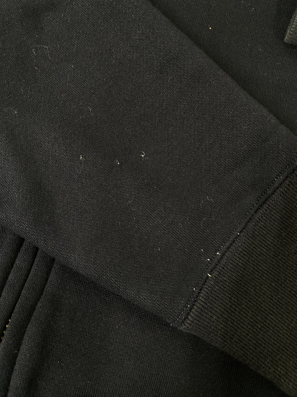 【中古品】【メンズ】 FACTELIER ファクトリエ ZIP UP HOODIE ジップアップフーディー パーカー トップス 140-260709-yn-07-min サイズ：L カラー：ブラック 万代Net店